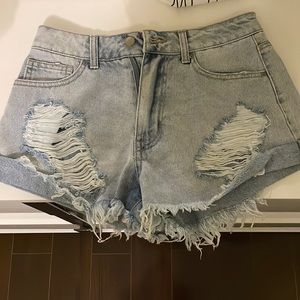 FashionNova Jean Shorts